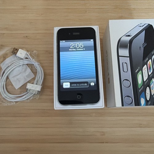 Apple iphone ios 3 - 6.1.3, nero